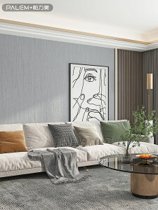 帕力美竹炭硅藻凈化ECO墻布無縫全屋客廳臥室高檔壁布現代簡約