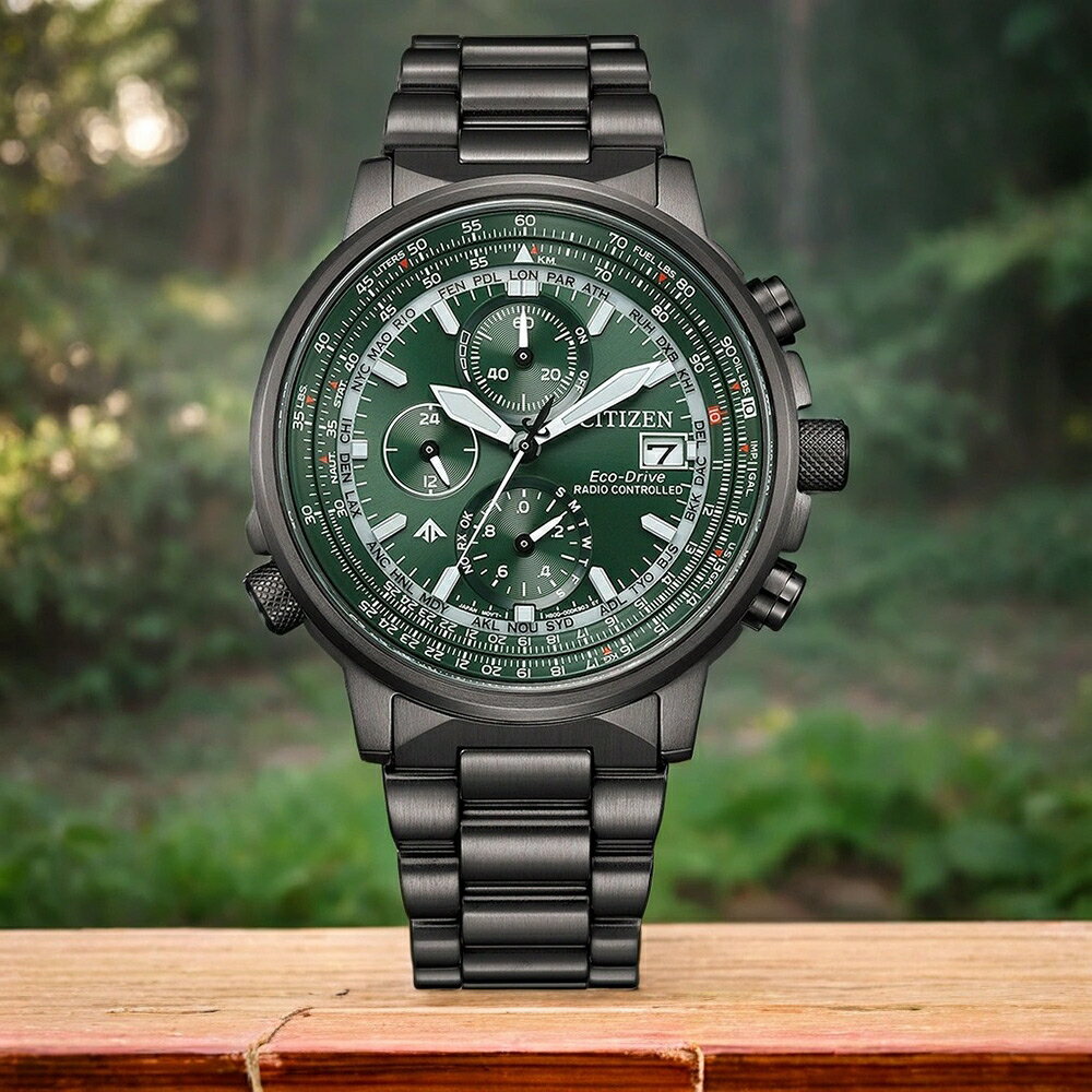 送禮首選★CITIZEN 星辰 PROMASTER 航空計算尺 光動能 電波對時 男錶 送禮 推薦 AT8304-57W  附提袋【全館優惠★APP下單天天點數10倍送】線上購買享_實體門市同步服務