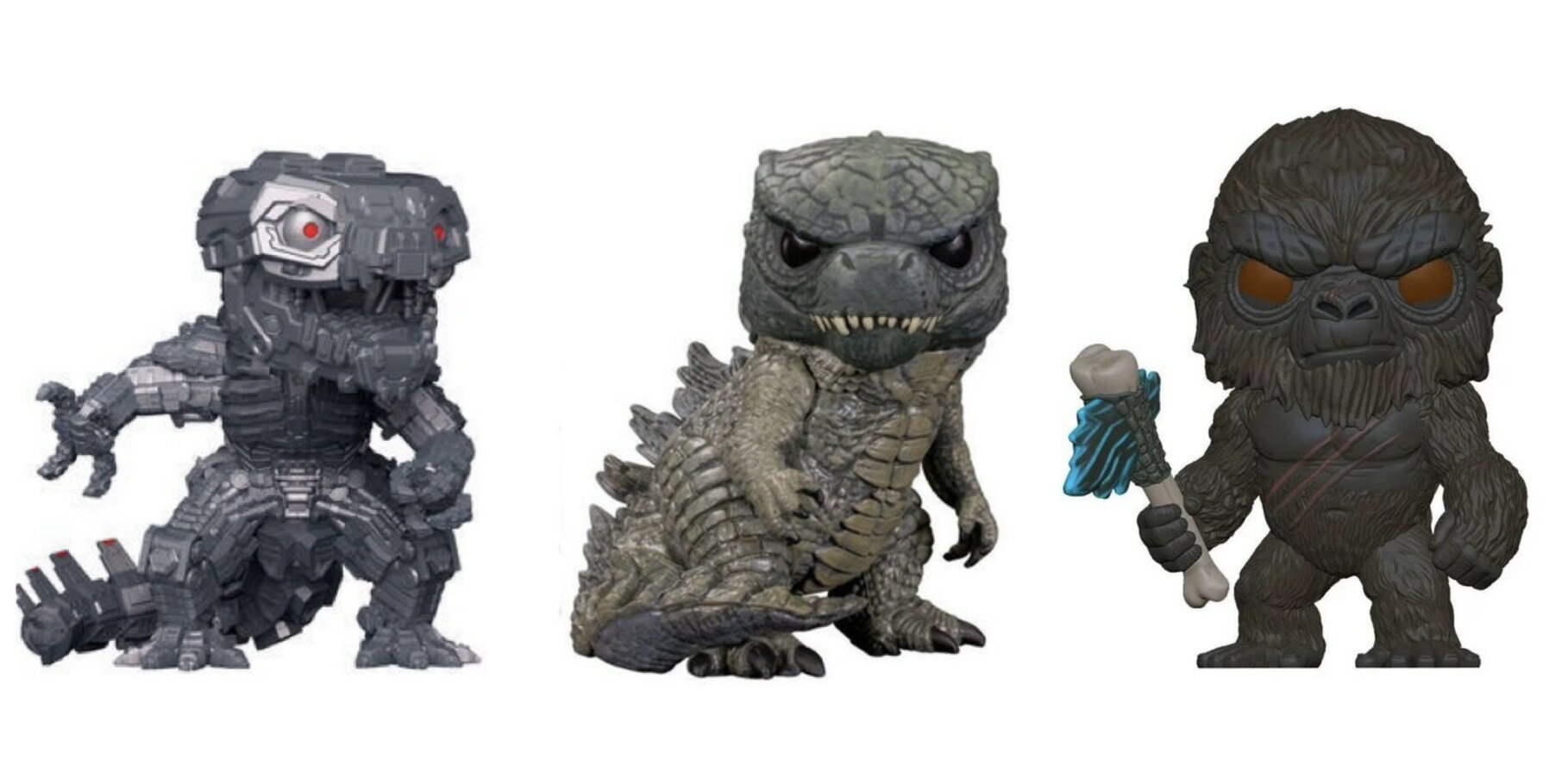 FUNKO POP 電影系列 哥吉拉對金剛 哥吉拉 VS 金剛 VS 機械哥吉拉 GODZILLA 三盒一組