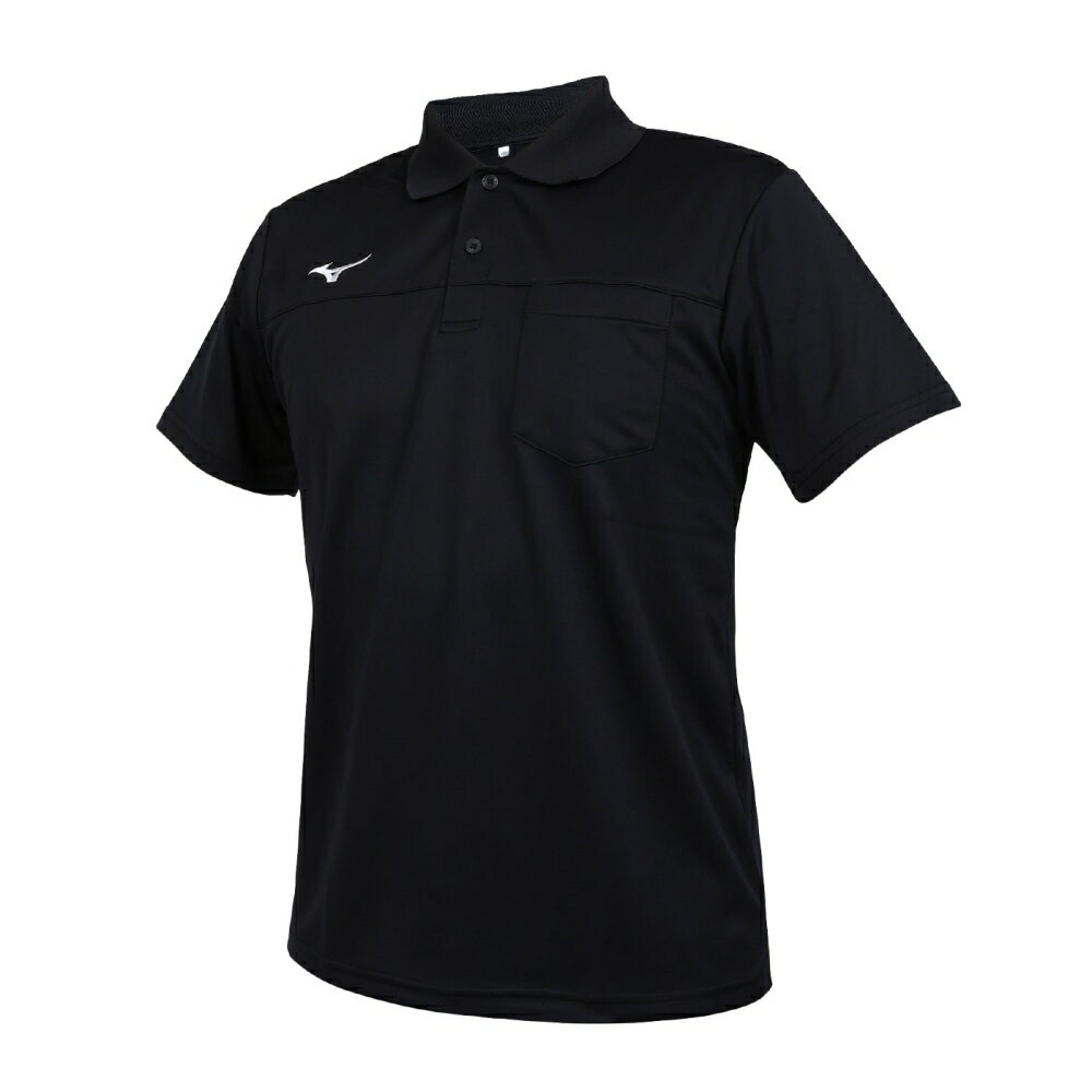MIZUNO 男短袖POLO衫(免運 臺灣製 上衣 休閒 慢跑 咖啡紗「32TAYA0109」≡排汗專家≡