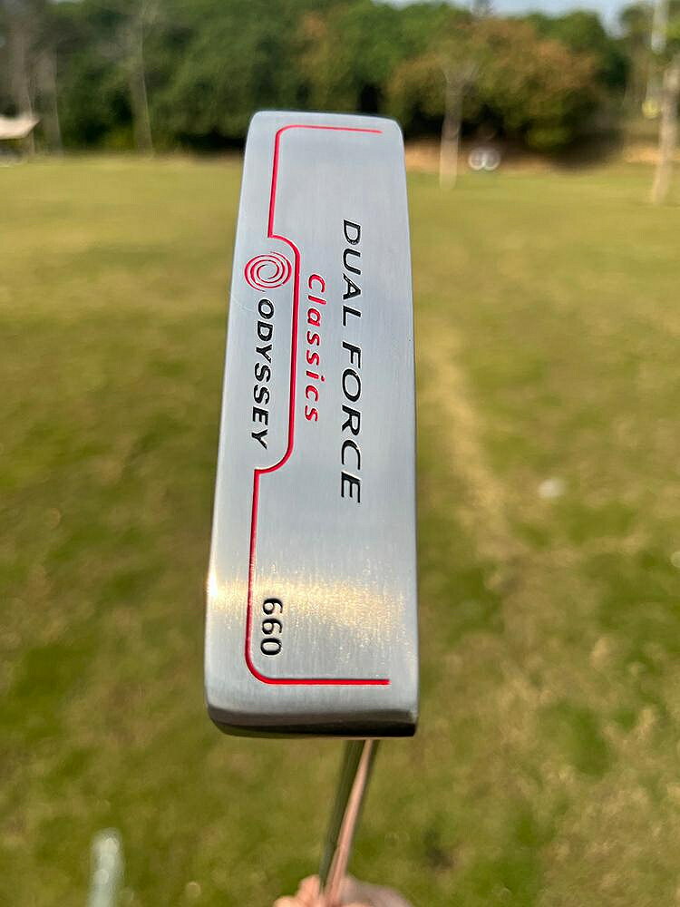 Odyssey DUAL FORCE高爾夫推桿高爾夫球桿一字推桿