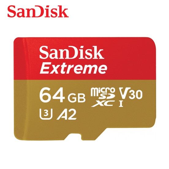 SanDisk NEW Extreme A2 64G 128GB microSDXC 記憶卡 Gopro安卓 適用