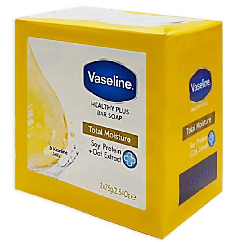 Vaseline 香皂-全效保濕(75g*3入/組) [大買家]