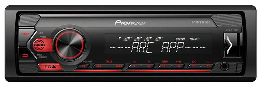 M1P Pioneer 先鋒【MVH-S125UI】APP/MP3 音響主機 支援USB、智慧手機連結｜BuBu車用品 1