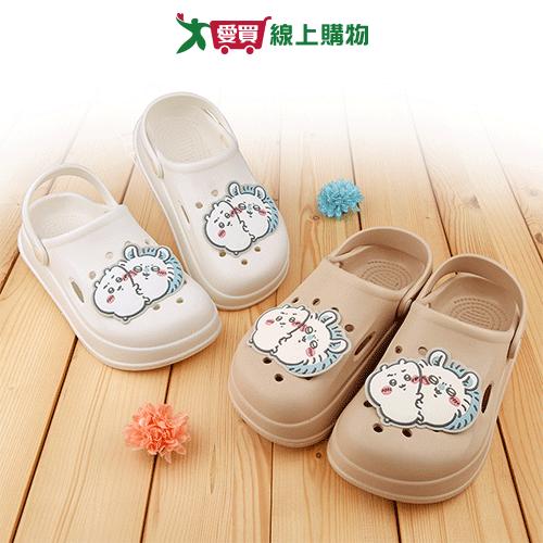 吉伊卡哇花園鞋CW0484白/杏-20~23 鞋子 百搭 洞洞鞋【愛買】