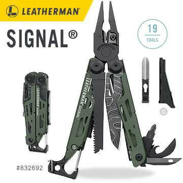 【錸特光電】【LEATHERMAN】SIGNAL 工具鉗 Topo綠 #832692