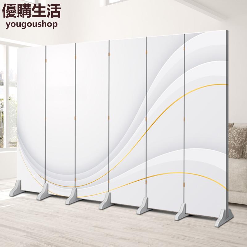 優購生活~定製定製屏風隔斷現代簡約家用客廳辦公室折疊移動公司背景墻遮擋歐式定製 屏風櫃 屏風 隔間 客廳 玄關櫃 隔板 屏風架訂製 可付費上門安裝
