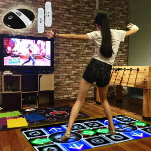 瑜伽HDMI跳舞毯雙人無線體感跳舞機游戲跑步毯電視電腦健身廣場舞 【麥田印象】