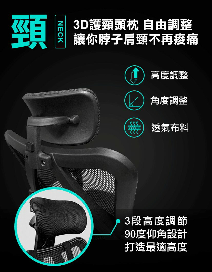 【FUTURE LAB. 未來實驗室】7D人體工學躺椅 電競椅 躺椅 電腦椅 辦公椅 人體工學椅【JC科技】 5