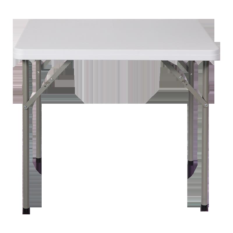 折疊桌正方形餐桌家用對折手提小方拆桌麻將桌戶外便攜式四方桌子
