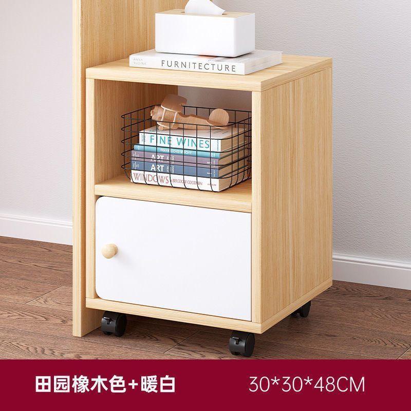 辦公室文件櫃矮櫃子儲物櫃資料檔案帶鎖抽屜收納櫃辦公桌邊櫃側櫃 6