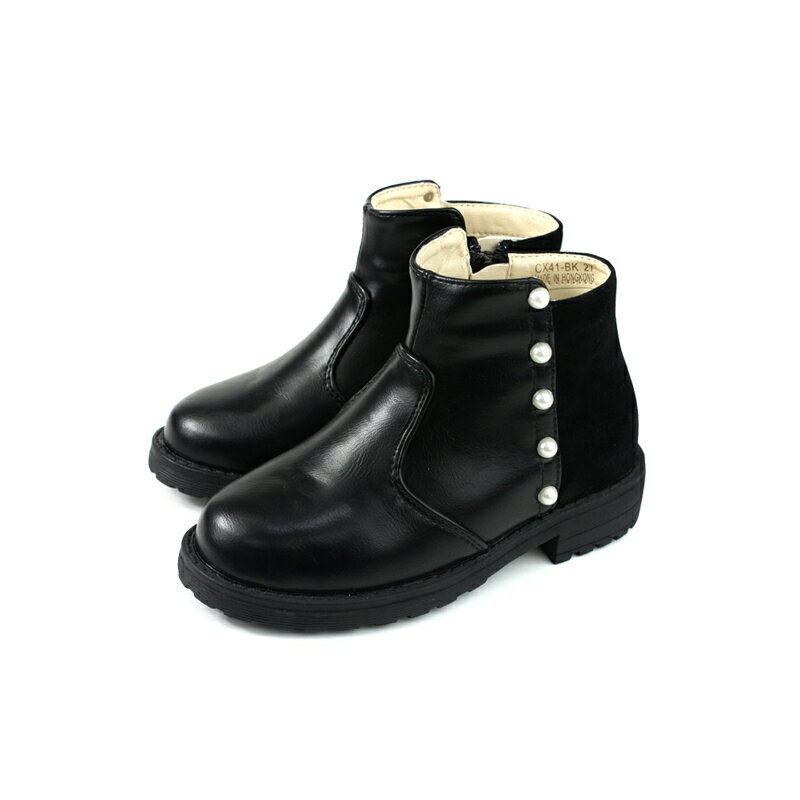 HABU 靴子 短靴 黑色 童鞋 CX41-BK no020