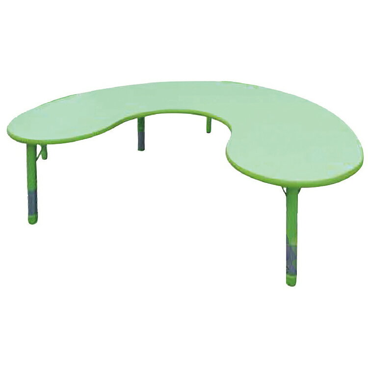 【 IS空間美學 】台灣製造-資優月型桌 (2023B-402-7) 幼教桌椅/兒童桌椅/學生課桌椅
