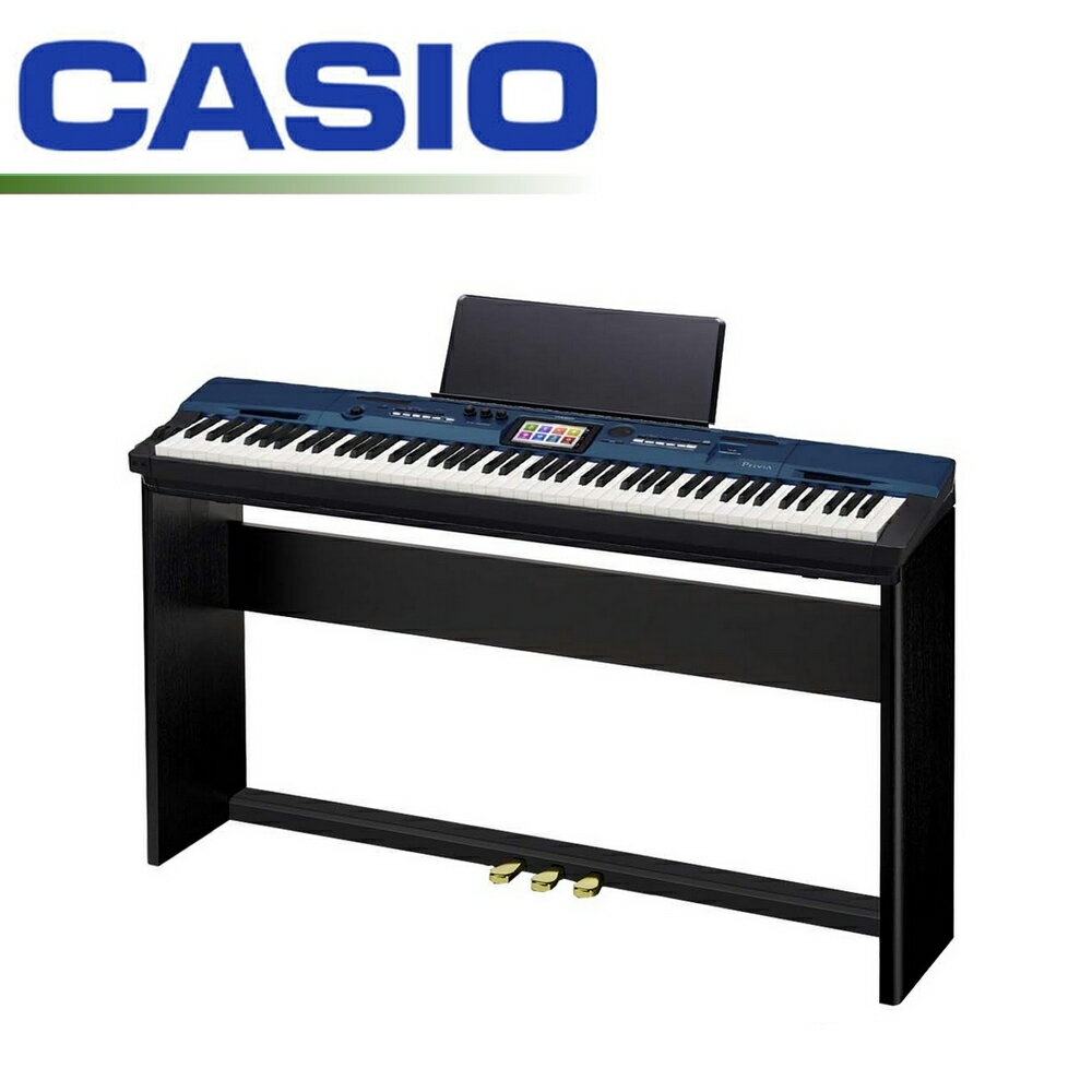 『CASIO 卡西歐』88鍵數位鋼琴PX-560 / 含伴奏功能彩色觸控螢幕 / 公司貨保固