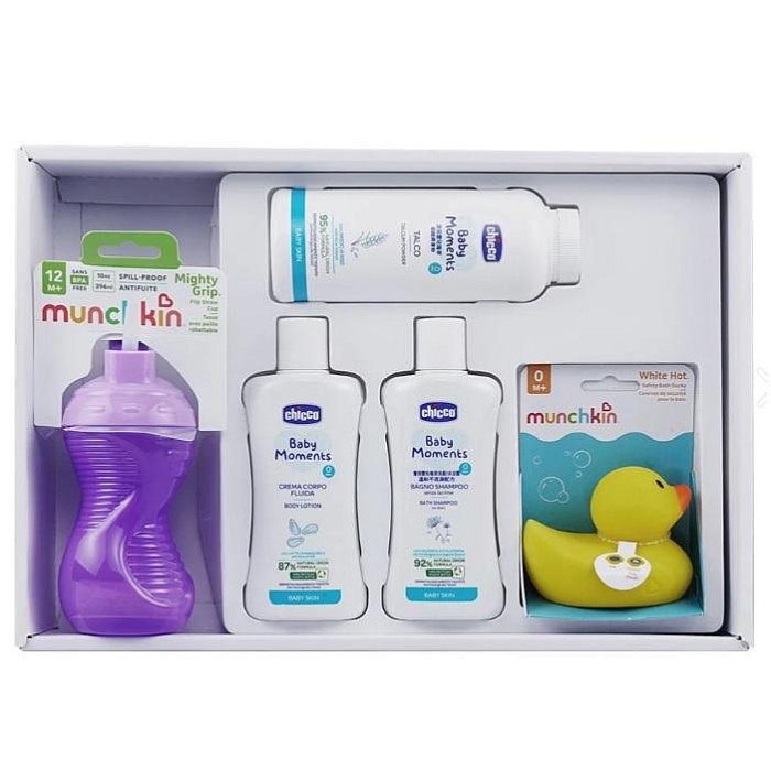 Chicco 寶貝嬰兒植萃歡樂沐浴全效質感禮盒(CCG651057) 1110元+附紙袋