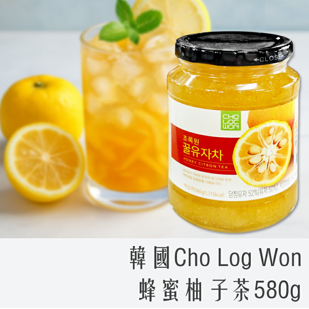 《 Chara 微百貨 》 韓國 Cho Log Won 蜂蜜柚子茶 580g 團購 批發