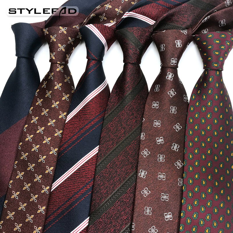 領帶男士韓版商務西裝8cm酒紅色條紋英倫襯衫學生女正裝職業領帶