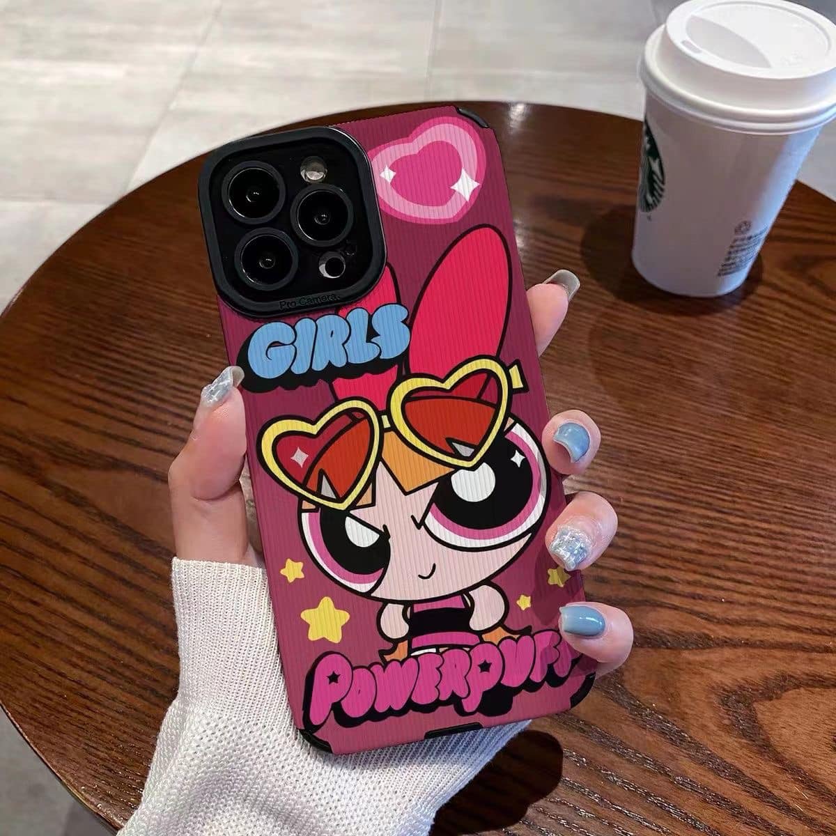 可愛少女小女警蘋果手機殼