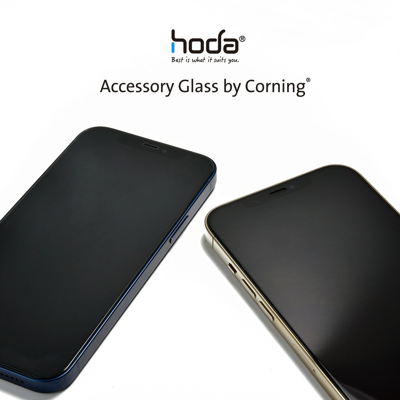 HODA 康寧 全透明 窄黑邊 滿版 玻璃貼 螢幕保護貼 貼膜神器 iphone 13 mini pro max 9