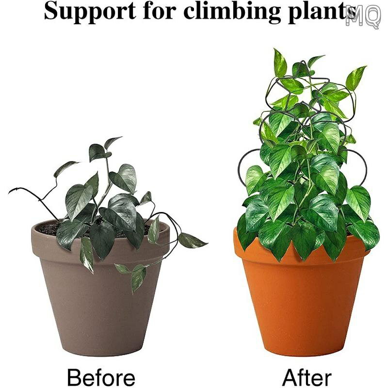 全新 花園植物支架 花架 攀爬架 爬藤架 陽臺花架 盆栽架 園藝 葡萄 網架 植物架 室內盆栽插花支架 金屬盆栽鐵藝園藝 2
