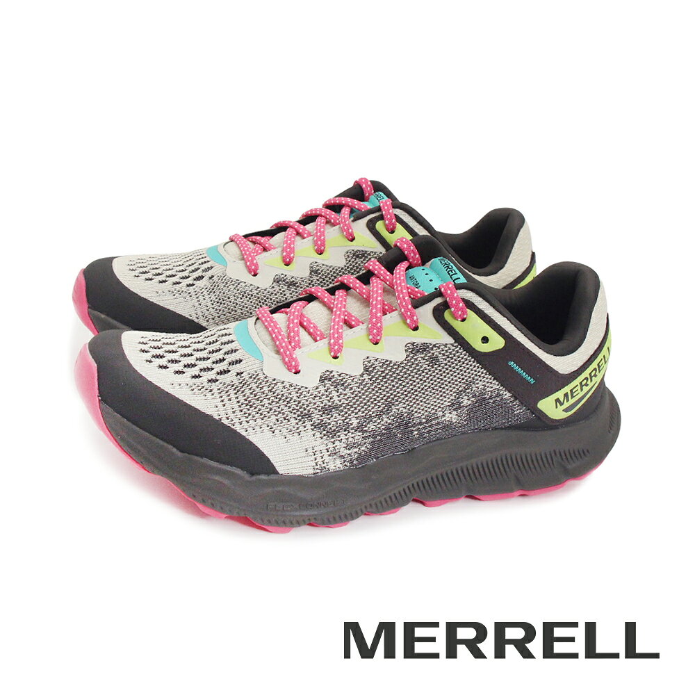 MERRELL(女)ANTORA 4 輕量戶外越野健行運動鞋 女鞋-灰褐色