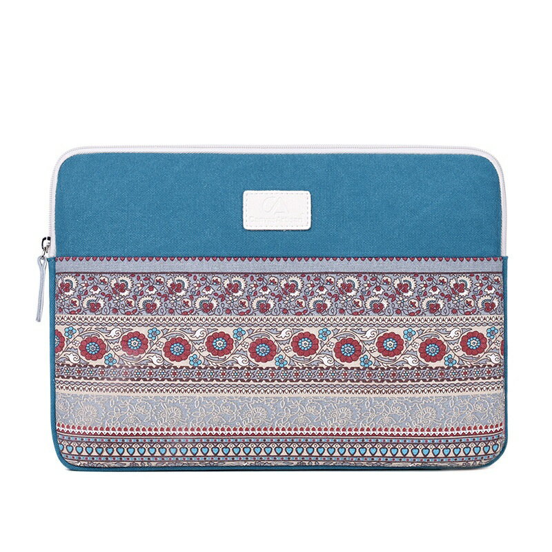 現貨+預購 手拿包帆布電腦包-民族風印花休閒透氣男女包包3色73vy37【獨家進口】【米蘭精品】