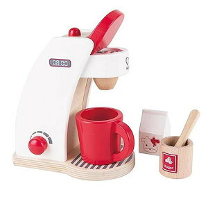 Hape愛傑卡咖啡製作機紅白限量版(6943478015746) 839元(售完為止)
