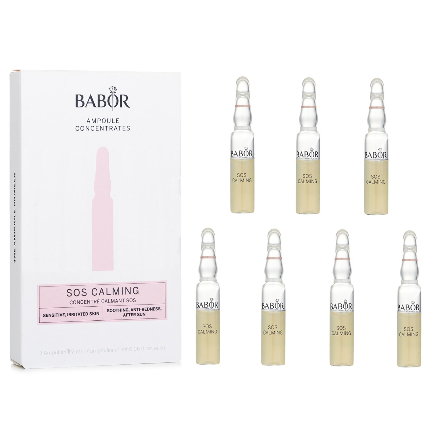 芭柏爾 Babor - 安瓶濃縮露 - SOS 鎮靜 (敏感肌膚、受刺激肌膚適用)