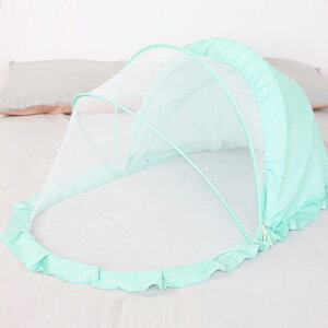 兒童蚊帳罩 兒童蚊帳防蚊罩嬰兒童童寶寶床中床上全罩式通用防摔罩小孩可折疊『XY35955』