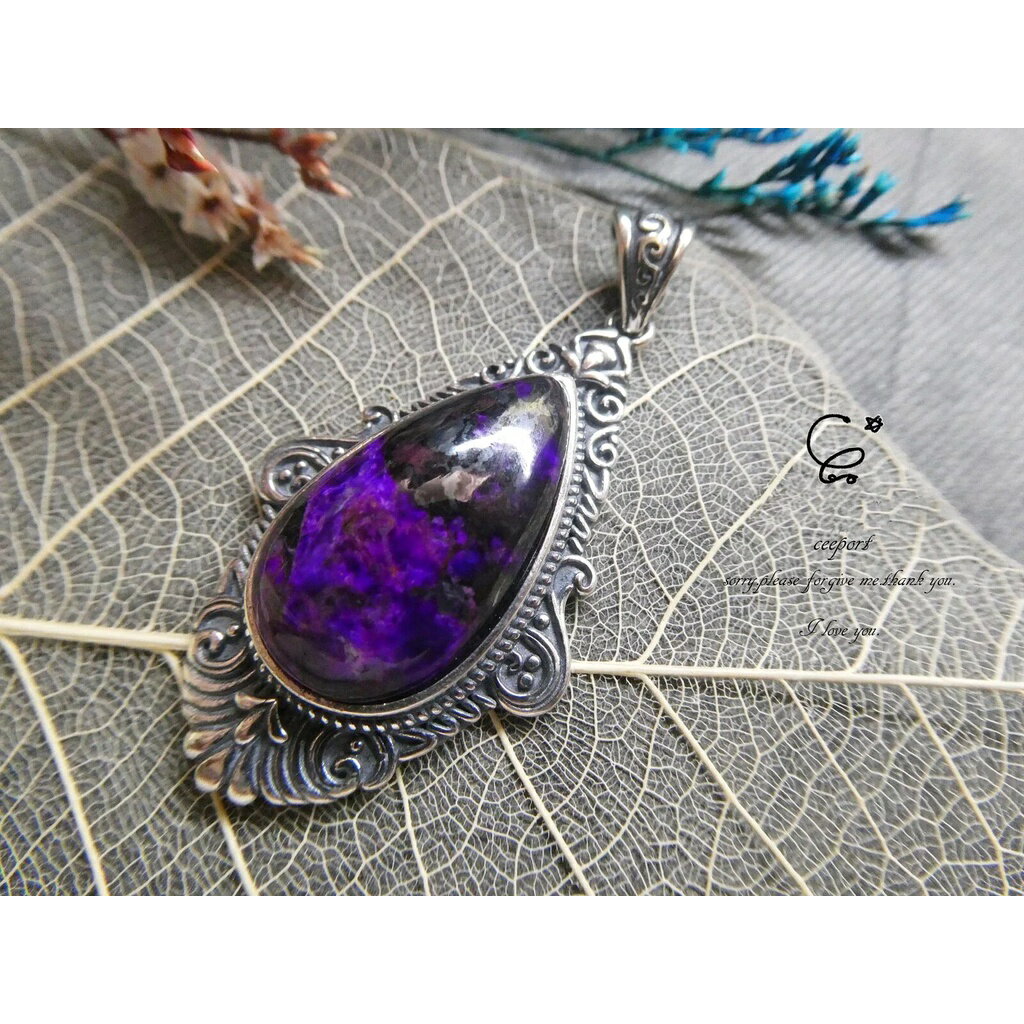 舒俱萊 純銀吊墜 24212/舒俱萊/925純銀/水晶吊墜/ [晶晶工坊-love2hm]