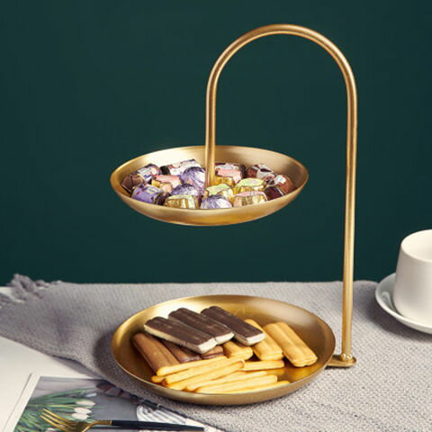 水果盤客廳網紅家用多功能創意茶幾零食托盤現代簡約糖果盆北歐風