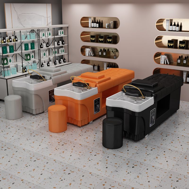 【最低價】【公司貨】理發店專用搭配熱水器熏蒸水循環頭療洗頭床發廊美容院泰式全躺床 4