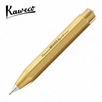預購商品 德國 KAWECO BRASS Sport 系列自動鉛筆 0.7mm 黃銅 4250278610883 /支