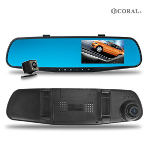 CORAL公司貨 M2 4.3吋/160度 GPS測速提示 行車記錄器 附16G卡 附後鏡頭 雙鏡頭