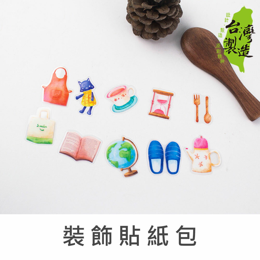 珠友 ST-30037 裝飾貼紙包/貼紙/卡片/禮品裝飾貼