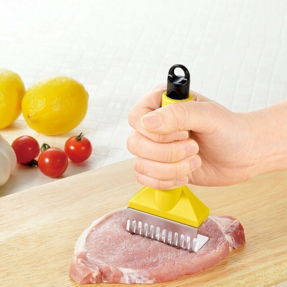 日本下村 斷筋器 鬆肉神器 肉品斷筋 | 鎚肉器 鬆肉 專業斷筋 牛排斷筋器 切斷肉筋 廚房小物 日本進口 - 日本下村 斷筋器 鬆肉神器 肉品斷筋 鎚肉器 鬆肉 專業斷筋 牛排斷筋器 切斷肉筋 廚房小物 日本進口 下村工業 斷筋 牛肉斷筋