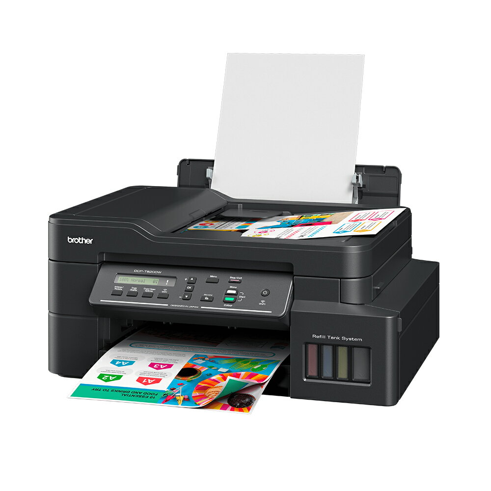 Brother MFC-T920DW 威力印大連供雙面商用無線傳真事務機(公司貨) 1