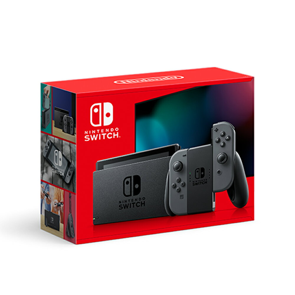 【御玩家】NS Switch 紅藍主機 主機組 電力加強版 日規原廠主機 主機非人為1年保固 2