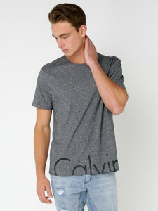 美國百分百【Calvin Klein】T恤 CK 短袖 T-shirt 短T 經典 logo 灰色 S-XL號 I052