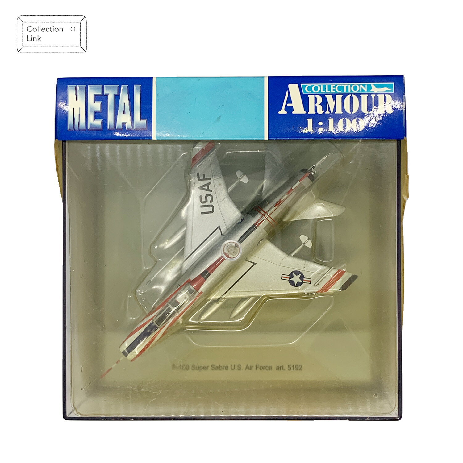 ARMOUR 1/100 F-100 Super Sabre U.S. Air Force #5192飛機模型【Tonbook蜻蜓書店】