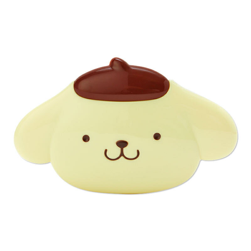 【震撼精品百貨】Pom Pom Purin 布丁狗 Sanrio 布丁狗隨身造型鏡梳組-黃大頭#67480 震撼日式精品百貨