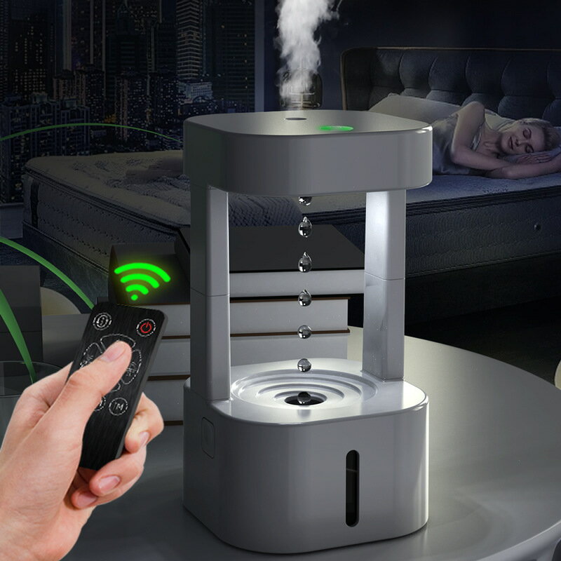 反重力加濕器新款水滴倒流霧化香薰機情人節禮物禮品humidifier