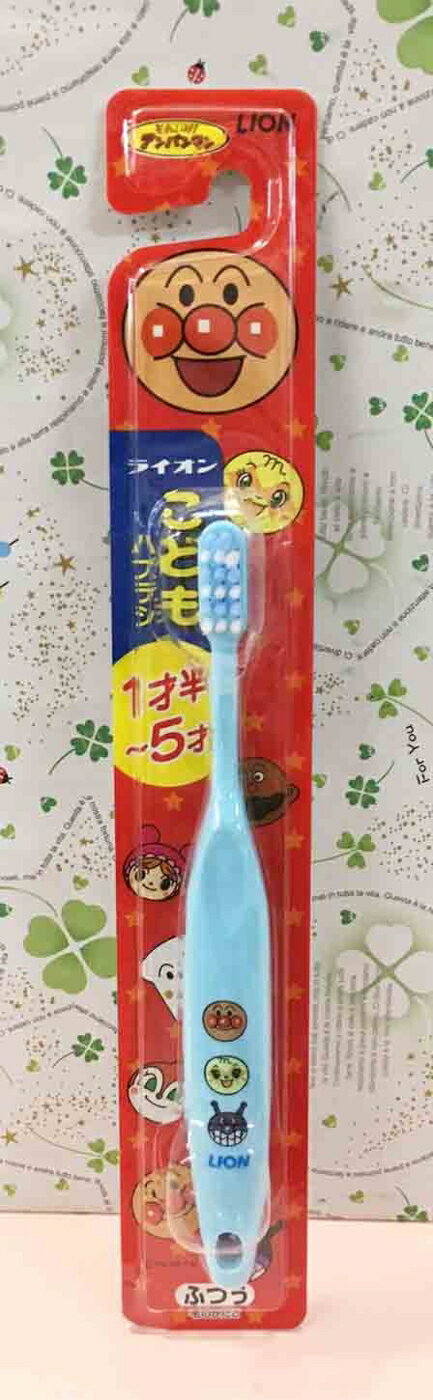 【震撼精品百貨】麵包超人 Anpanman 麵包超人兒童用牙刷-藍(1.5Y 5Y適用)#01713 震撼日式精品百貨