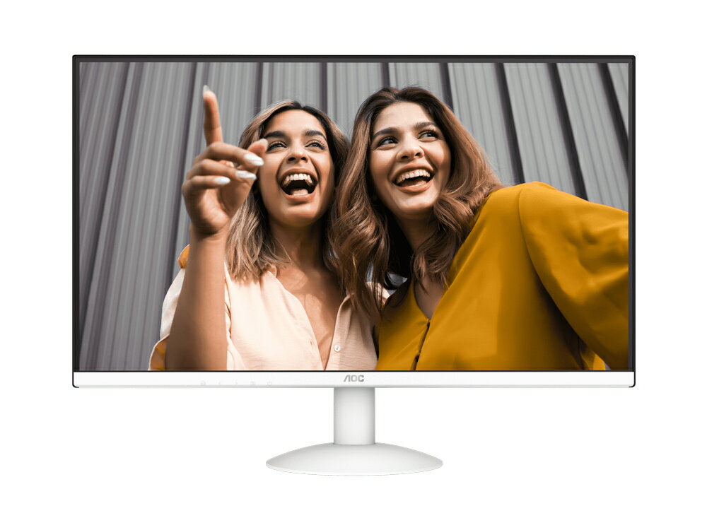 AOC 27B30H/BW 27吋 白色 IPS 螢幕 顯示器 低藍光不閃爍 電腦螢幕