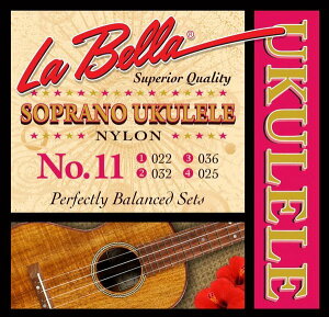 全新公司貨 La Bella No.11 Soprano 21吋烏克麗麗套弦【唐尼樂器】