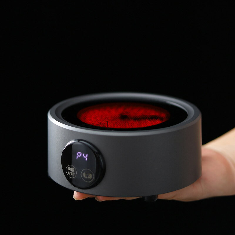【超迷你便攜】電陶爐 煮茶器 咖啡爐 摩卡壺 電陶茶爐 家用電爐 露營爐具 110V-240V全球電壓 不挑鍋具 無電磁波 靜音加熱 辦公室宿舍適用