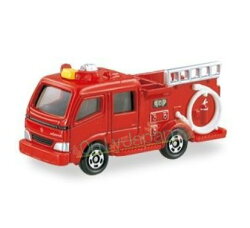 【真愛日本】18101800013 TOMY車-MORITA紅色消防車 tomica takara 小車 消防車