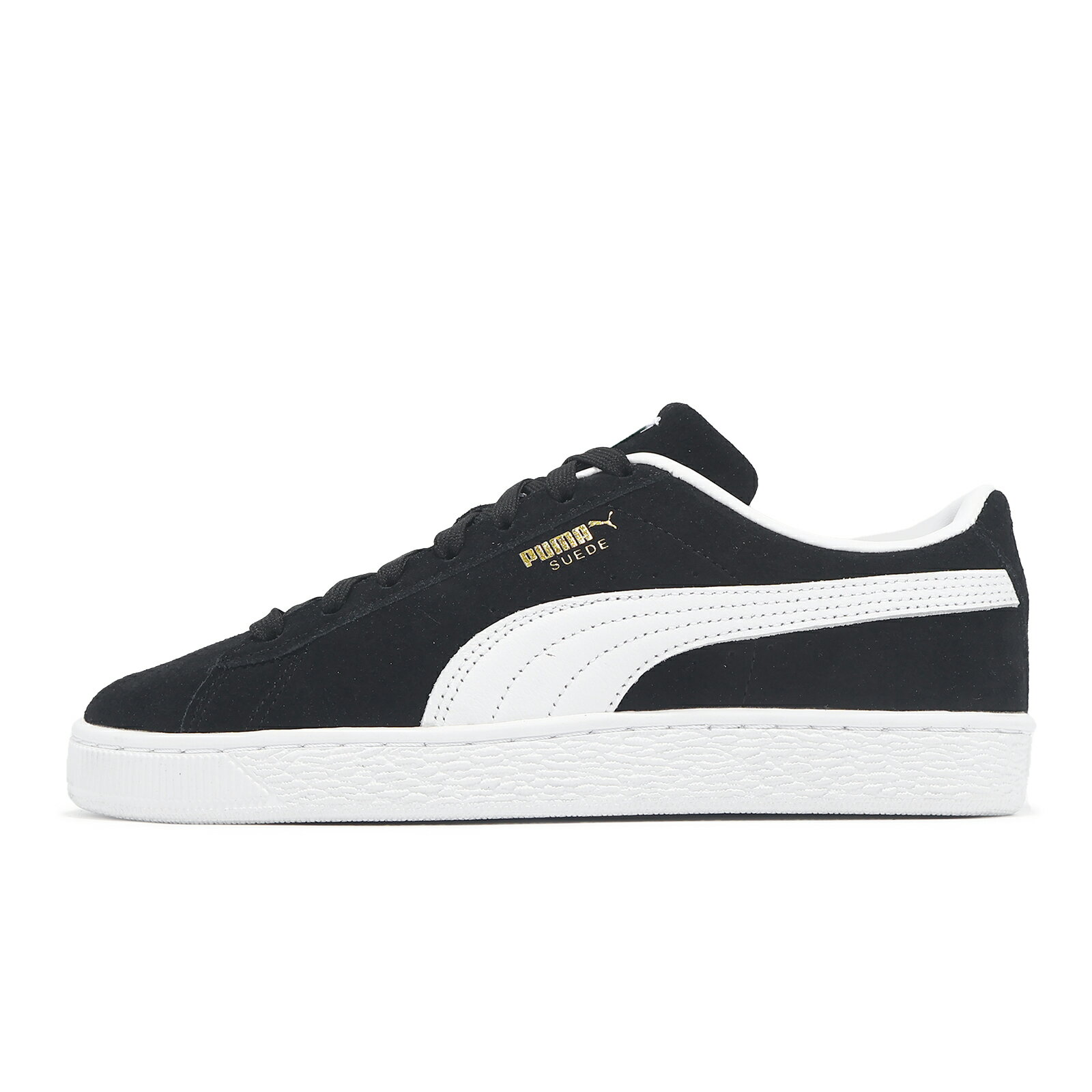 Puma 休閒鞋 Suede Classic 男鞋 女鞋 黑 白 麂皮 經典 情侶鞋
