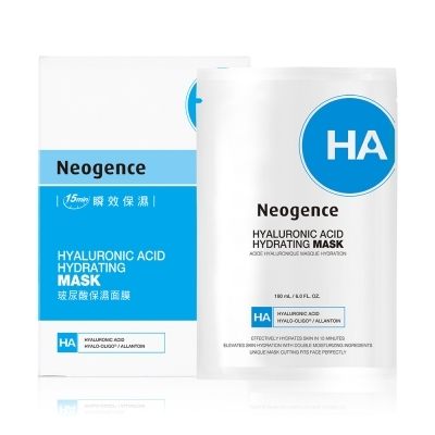 Neogence 霓淨思 玻尿酸保濕面膜6片盒裝全新封膜/效期2021(升級版)  【淨妍美肌】