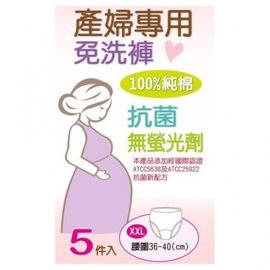萌寶寶 產婦專用免洗褲 XXL【紫貝殼】